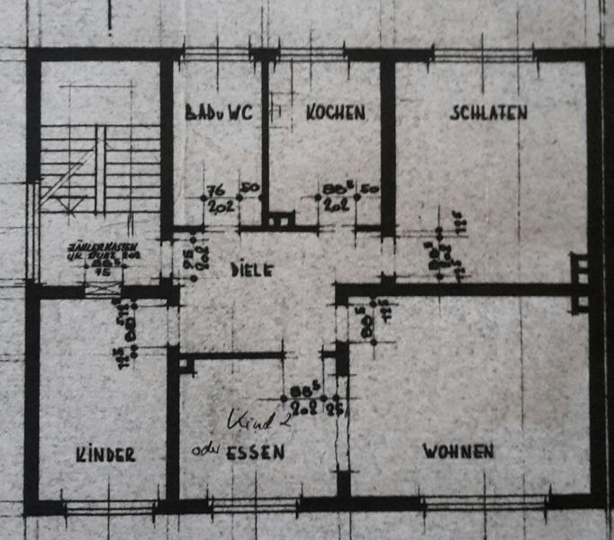 Schöne 3,5 Zimmer Wohnung in Recklinghausen-Süd im 1. Obergeschoß mit Balkon